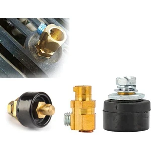 Invertör Kaynak Makinası Bağlantı Elemanı Erkek 10X25 mm