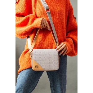 Just Polo Gri Orta Boy 4 Bölmeli Iki Askılı Kadın El & Omuz Çantası 26X17CM MDS20103