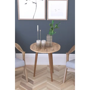 Vintage Barcelona Servis Sehpası - Meşe