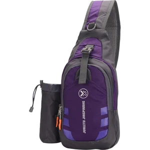 Erkek Kadın Sling Sırt Çantası Göğüs Crossbody Çanta (Yurt Dışından)
