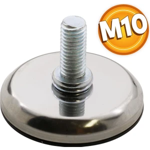 Ayder Metal Bingo Mobilya Ayağı Krom M10