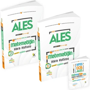 İnformal Yayınları ALES Matematiğin Kara Kutusu 1.ve 2. Cilt Konu Özetli D.Çözümlü ÖsymSor Bankası Set Paket