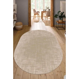 Dijital Baskılı Kaymaz Taban Yıkanabilir Oval Salon Halısı Mutfak Halısı Yolluk NDO-HS-181