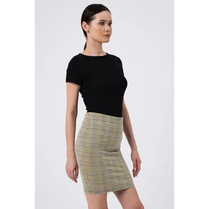 Alexander Gardi Kareli Mini Boy Etek, Gri (B19-49802-WN)