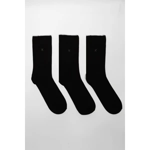 Katia & Bony Kadın 3'lü Paket Melissa Modal Soket Çorap Siyah/Siyah/Siyah