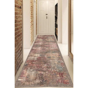 Napoli Home Dijital Baskılı Kaymaz Taban Yıkanabilir Modern Yolluk ve Koridor Halısı NDU-HT-134