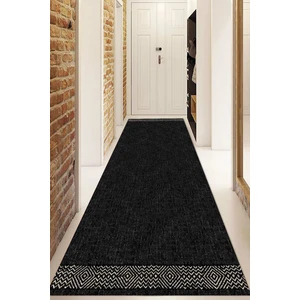 Dijital Baskılı Kaymaz Taban Yıkanabilir Modern Yolluk ve Koridor Halısı NDU-HT-215