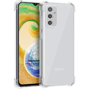 Samsung Galaxy A04S Kılıf Shock Absorbing Şeffaf