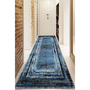 Dijital Baskılı Kaymaz Taban Yıkanabilir Modern Yolluk ve Koridor Halısı NDU-HT-966