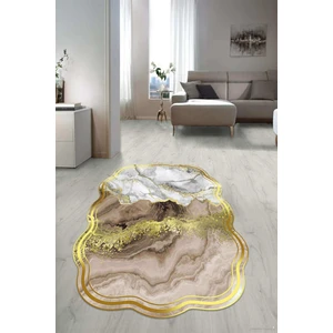 Dijital Baskılı Kaymaz Taban Yıkanabilir Lazer Kesim Salon Halısı Yolluk NLZR-HT-960