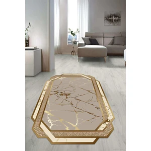 Napoli Home Dijital Baskılı Kaymaz Taban Yıkanabilir Lazer Kesim Salon Halısı Yolluk NLZR-SD-706