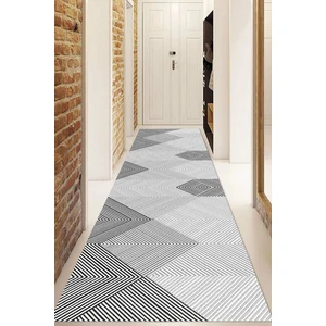 Napoli Home Dijital Baskılı Kaymaz Taban Yıkanabilir Modern Yolluk ve Koridor Halısı NDU-SD-540