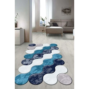 Napoli Home Dijital Baskılı Kaymaz Taban Yıkanabilir Lazer Kesim Salon Halısı Yolluk NLZR-HT-882