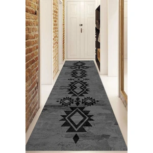 Napoli Home Dijital Baskılı Kaymaz Taban Yıkanabilir Modern Yolluk ve Koridor Halısı NDU-SD-370