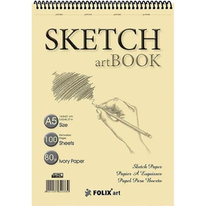 Art Sahra A5 100YP 90GR Sketch Art Book