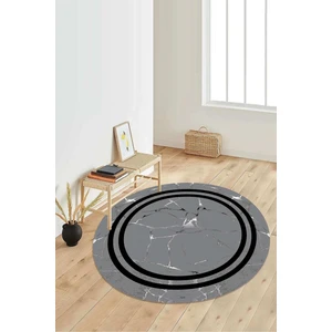 Dijital Baskılı Kaymaz Taban Yıkanabilir Yuvarlak Salon Halısı Koridor Halısı Paspas NDY-SD-494