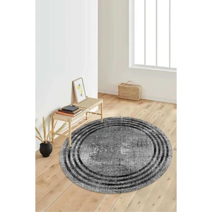 Napoli Home Dijital Baskılı Kaymaz Taban Yıkanabilir Yuvarlak Salon Halısı Koridor Halısı Paspas NDY-HT-486