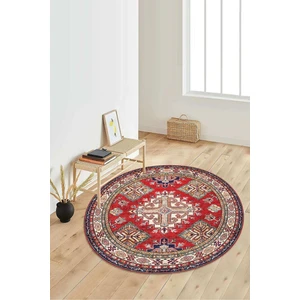 Napoli Home Dijital Baskılı Kaymaz Taban Yıkanabilir Yuvarlak Salon Halısı Koridor Halısı Paspas NDY-HY-1439