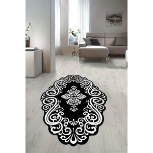 Dijital Baskılı Kaymaz Taban Yıkanabilir Lazer Kesim Salon Halısı Yolluk NLZR-HT-890