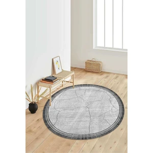 Napoli Home Dijital Baskılı Kaymaz Taban Yıkanabilir Yuvarlak Salon Halısı Koridor Halısı Paspas NDY-HT-1480