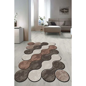 Napoli Home Dijital Baskılı Kaymaz Taban Yıkanabilir Lazer Kesim Salon Halısı Yolluk NLZR-HT-1222