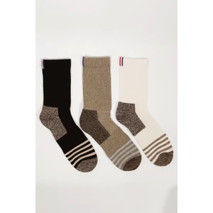 Katia & Bony  3 Lü Paket Shaftless Golf Soket Çorap Siyah/beyaz/grey