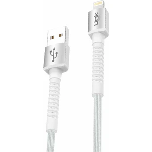 Linktech K550 Lightning-Usb Metal Başlı Data/şarj Kablosu 3A 1mt