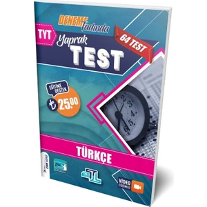Tümler Yayınları Tyt Türkçe Yaprak Test