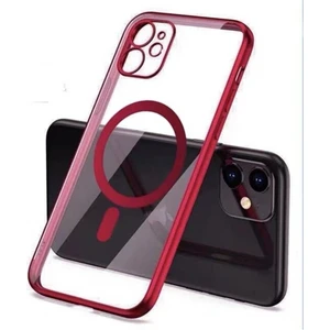 iPhone 11 Pro Max Parlak Magsafe Lazer Kapak-Kılıf