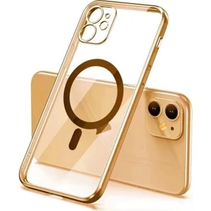 iPhone 11 Pro Max Parlak Magsafe Lazer Kapak-Kılıf