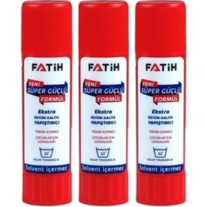 Glue Stick Yapıştırıcı Katı Yapıştırıcı 10 gr Ruj Yapıştırıcı 3 Adet