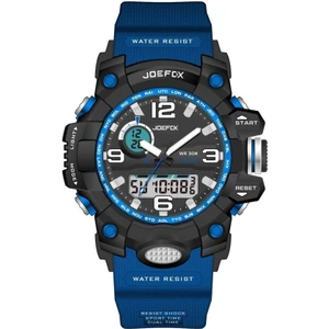 Jo.ck2 Joefox Kücük Kasa Digital&analog Kronmetre+Takvim+Alrm+Aydınlatma 8-15 Yaş Arası Çocuk Saati