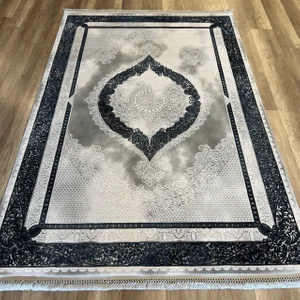 Ipek Halı Blossom 13615 Mavi Klasik Salon Halısı
