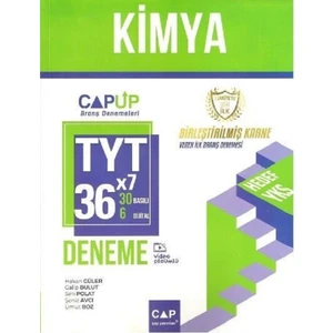 Çap Yayınları TYT Kimya 30 x 6 Up Deneme