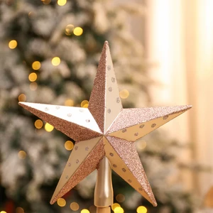 Karaca Home New Year Yeni Yıl Yıldız Ağaç Başlığı