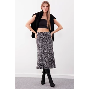 Kendinden Desenli Etek