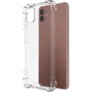 Samsung Galaxy A04 Şeffaf Antişok Silikon Darbe Emici