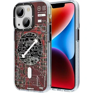 Apple iPhone 14 Plus Kılıf Magsafe Şarj Özellikli Youngkit Technology Serisi Kapak