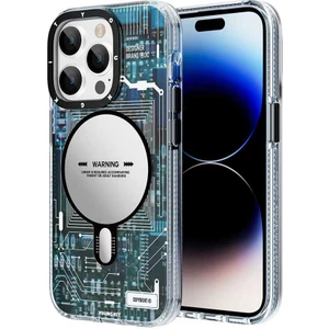 Apple iPhone 14 Pro Max Kılıf Magsafe Şarj Özellikli Youngkit Technology Serisi Kapak
