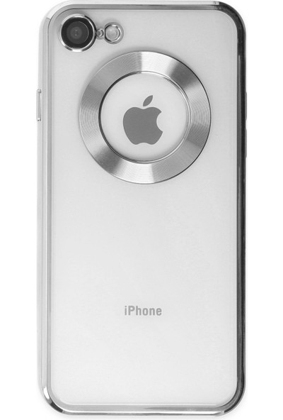 Bilişim Aksesuar iPhone 7 Kılıf Slot Silikon - Gümüş