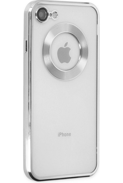 Bilişim Aksesuar iPhone 7 Kılıf Slot Silikon - Gümüş