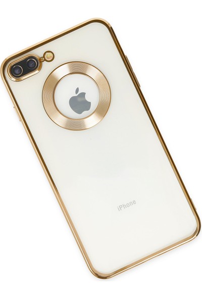 Bilişim Aksesuar iPhone 8 Plus Kılıf Slot Silikon - Gold
