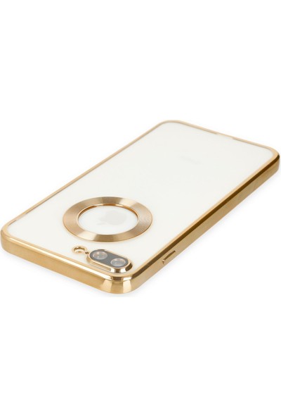 Bilişim Aksesuar iPhone 8 Plus Kılıf Slot Silikon - Gold