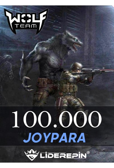 Wolfteam 100000 Joypara-45.000 Wolf Team Nakit
