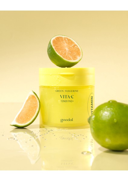 Tangerine Vita C Toner Pad Plus - Yeşil Mandalina Özlü Aydınlatıcı Tonik Ped indirimleri
