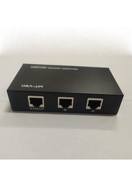 3X2PORT A B Manuel Ağ Paylaşım Anahtarı Kutusu 2in1 1in2 RJ45 Ethernet Switcher 3 Pcs (Yurt Dışından)