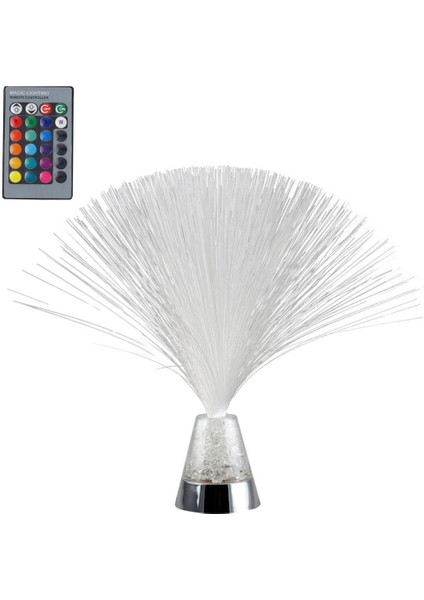 Çok Renkli LED Fiber Optik Lamba Gecesi Küce Çalışan Xmas Uzaktan Kumanda (Yurt Dışından)