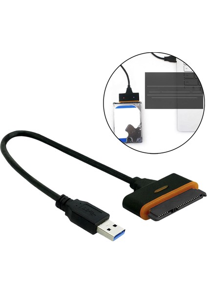 Sata - USB 3.0 2.5 "evrensel Sabit Sürücü Okuyucu Kablosu Dizüstü Bilgisayar Için 6 Gbps (Yurt Dışından)