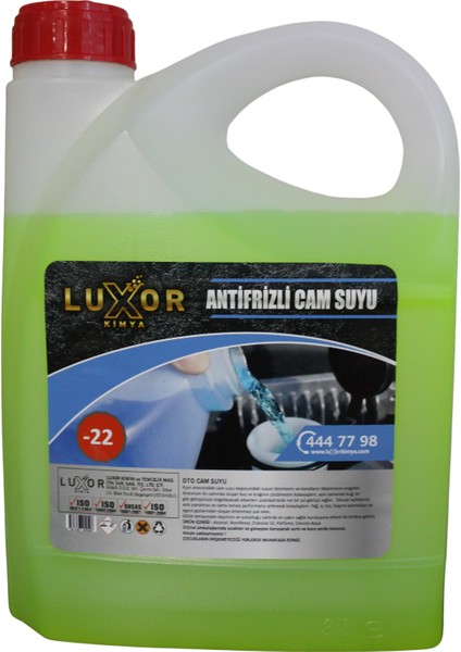 Kimya -22 Antifirizli Cam Suyu 3 Lt