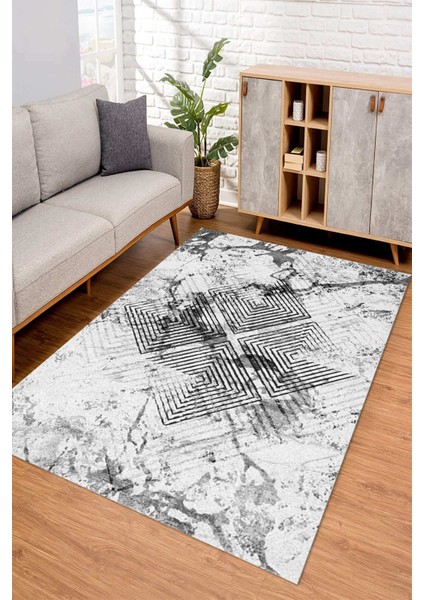 Dijital Kaymaz Taban Yıkanabilir Renkli Salon Halısı Mutfak Halısı Yolluk ND-SD-1035